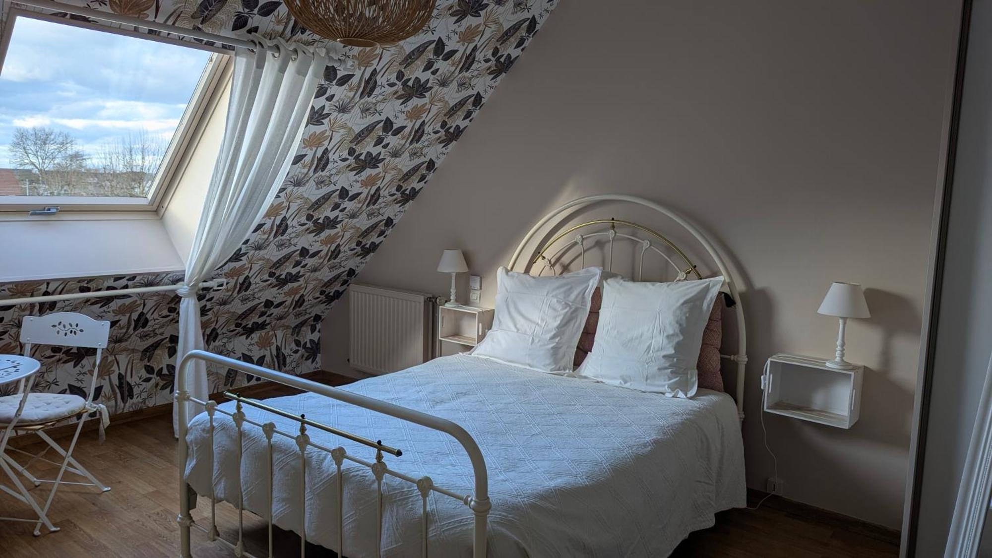 Chambre Rose Blanche Le Lude Eksteriør billede
